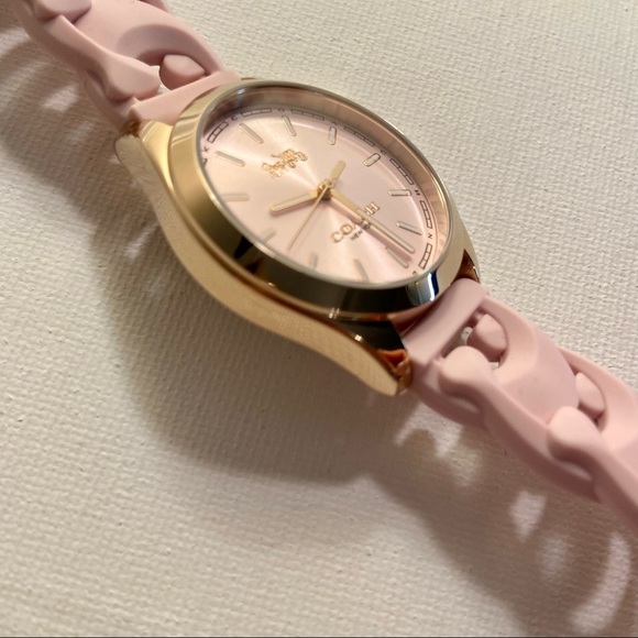 Coach Libby Watch, Blush Pink, 34 Mm - Picture 5 of 8